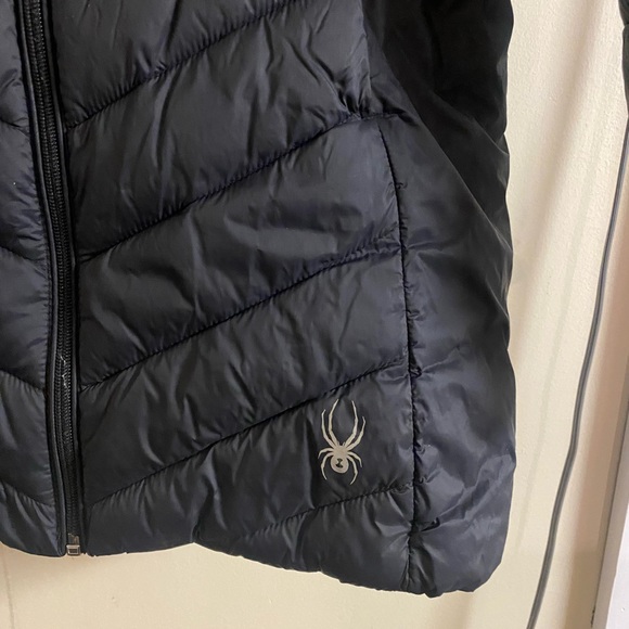 Spyder Boundless Long Midweight Puffer Jacket - Insulated. Girls Large (12/14) - Picture 2 of 6